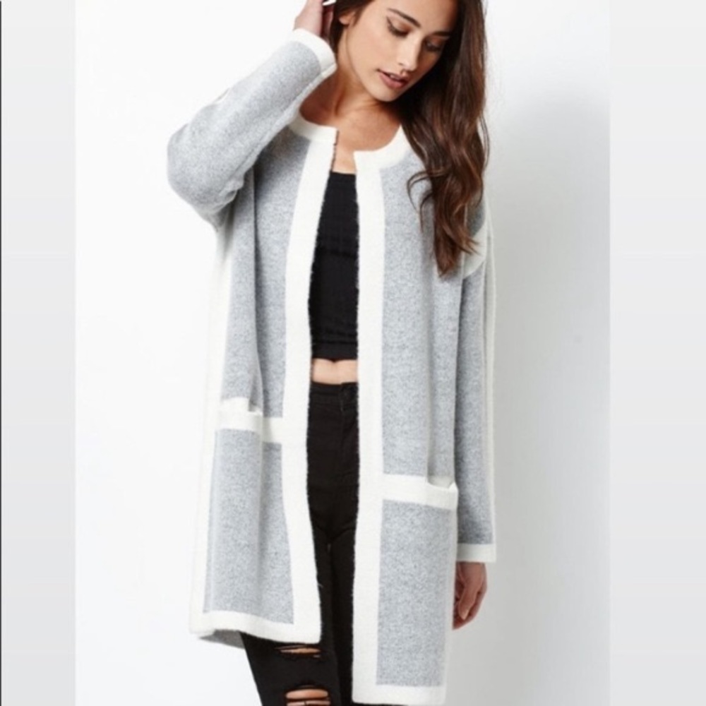 Kendall & Kylie Open Front Cardigan